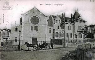 France, Synagogue in Biarritz